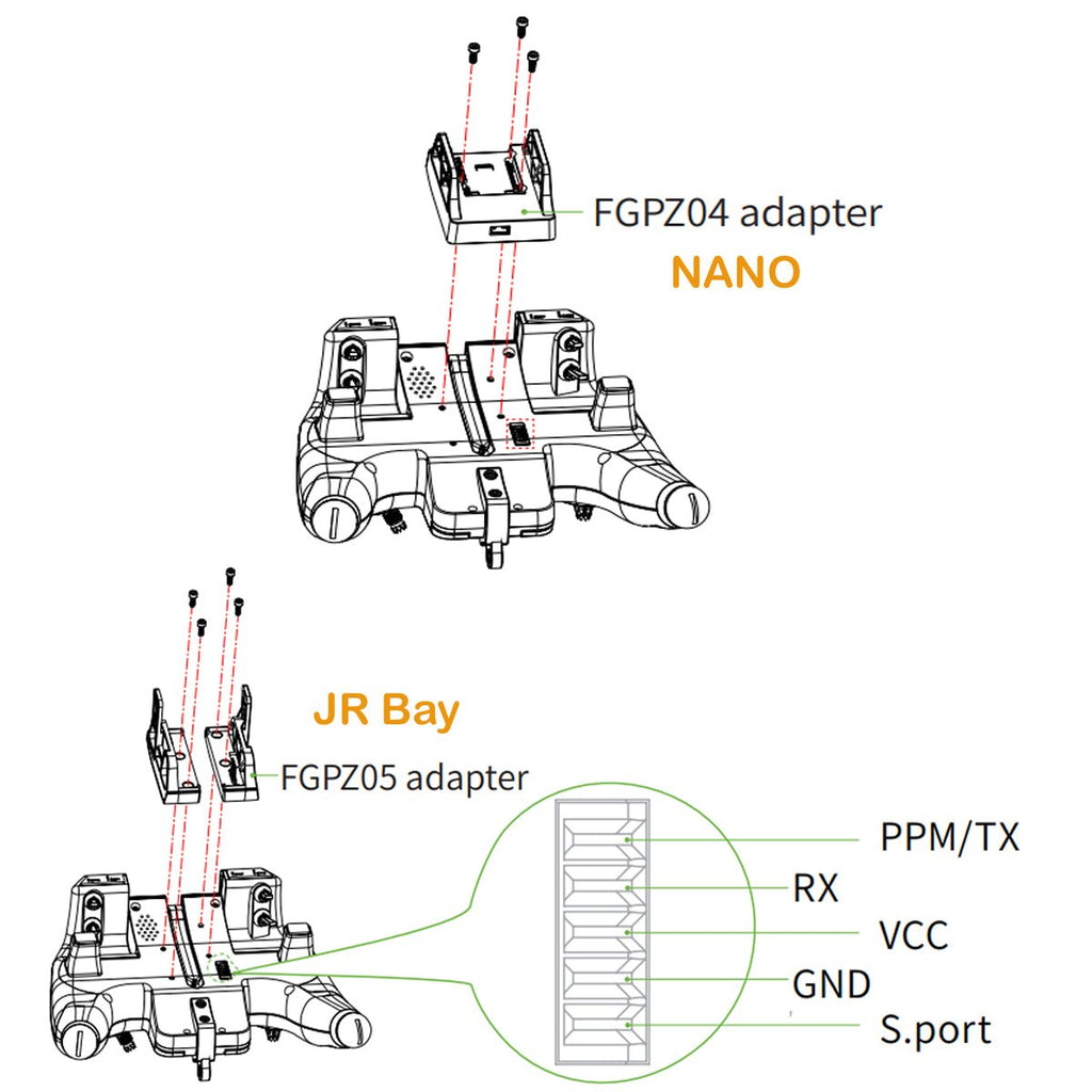 flysky-EL18-external-nano-module-bay-adapter