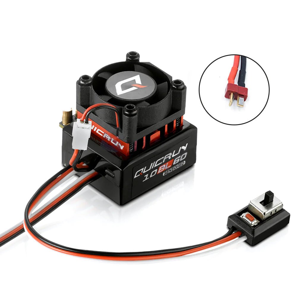 ホビーラジコン Hobbywing Quicrun 10BL60 3656 3800kv Hobbywing QuicRun 10BL60 60A Sensored Brushless ESC Speed