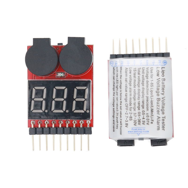 Lipo-battery-voltage-alarm-buzzer