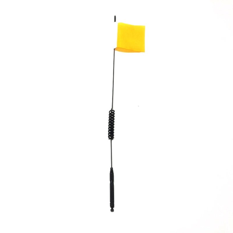 11.4 Inch Metal Decorative Antenna with Flag