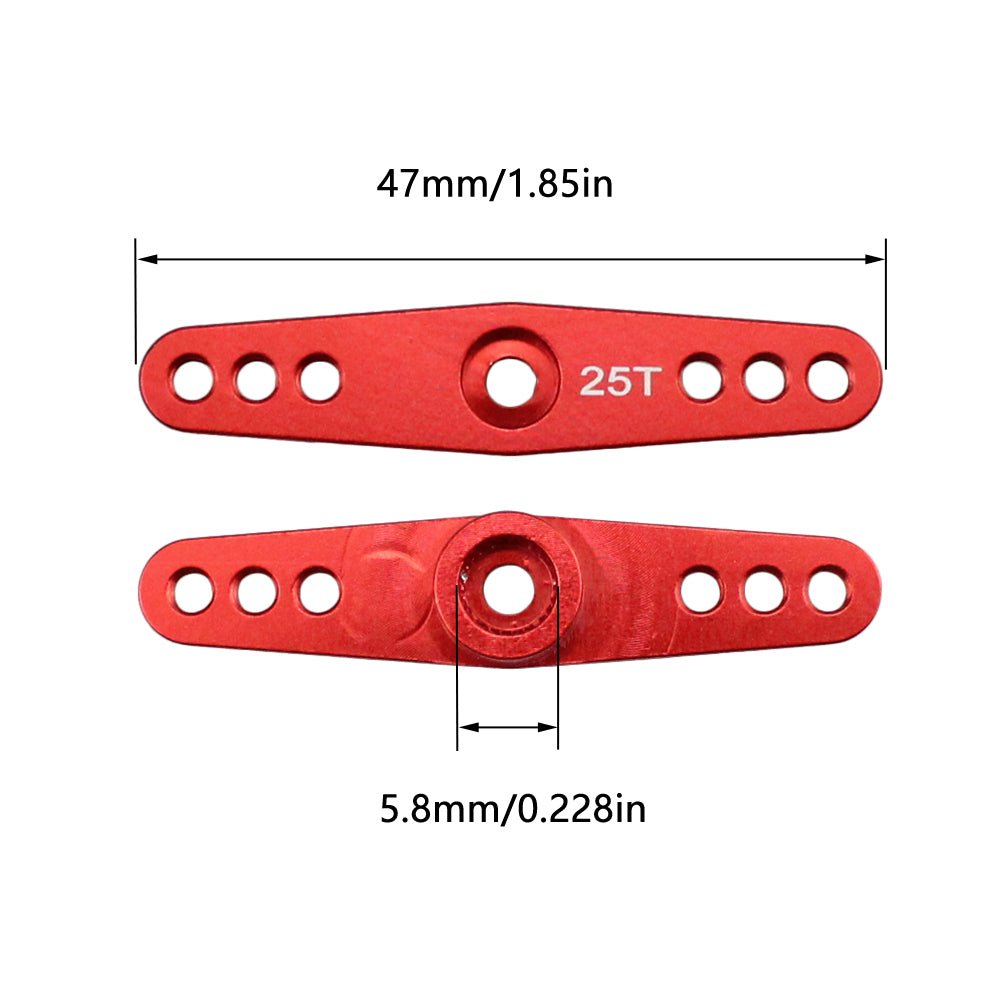 RC Servoarm Aus Alu - 25T Für Auto & Flugzeug