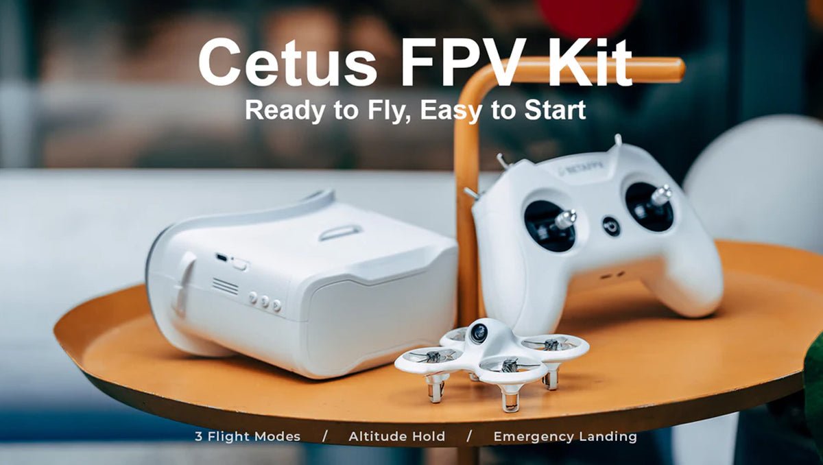 BetaFPV Cetus Camera Drone Altitude Hold 3 Flight Modes RTF