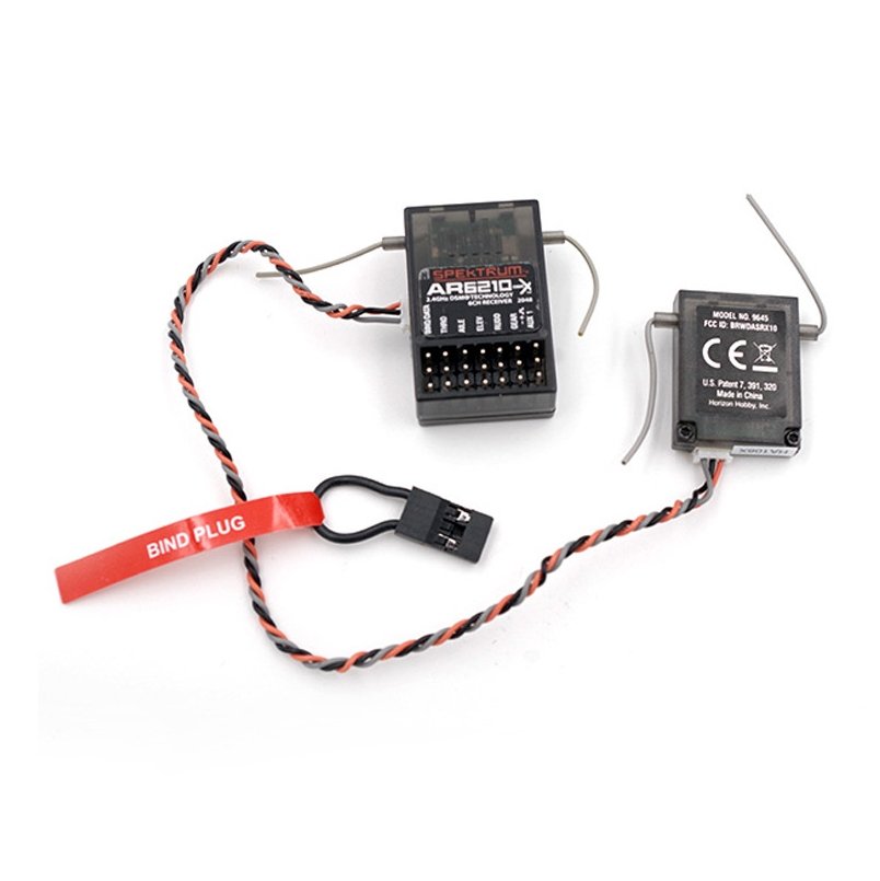 DSMX 6 CH AR6210 RC Receiver RX W/ Satellite – Hobbymate Hobby