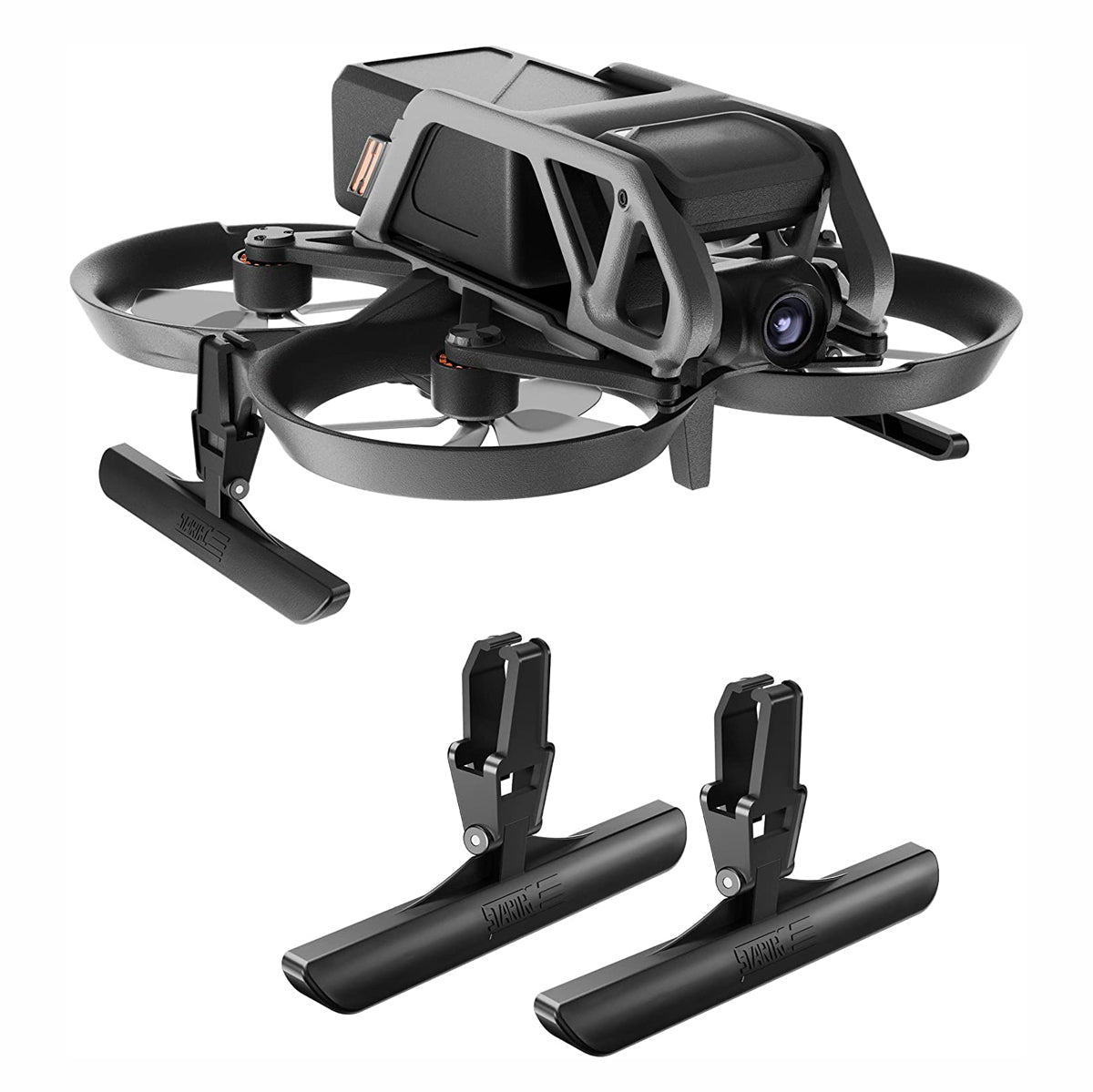 drone gear Enhanced Landing Skid Gear Foldable for DJI Avata Fpv Drone