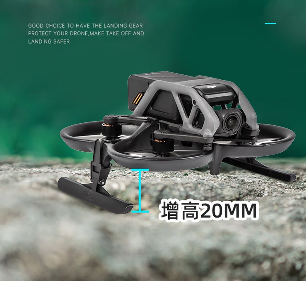 Enhanced Landing Skid Gear Foldable for DJI Avata Fpv Drone – Hobbymate ...