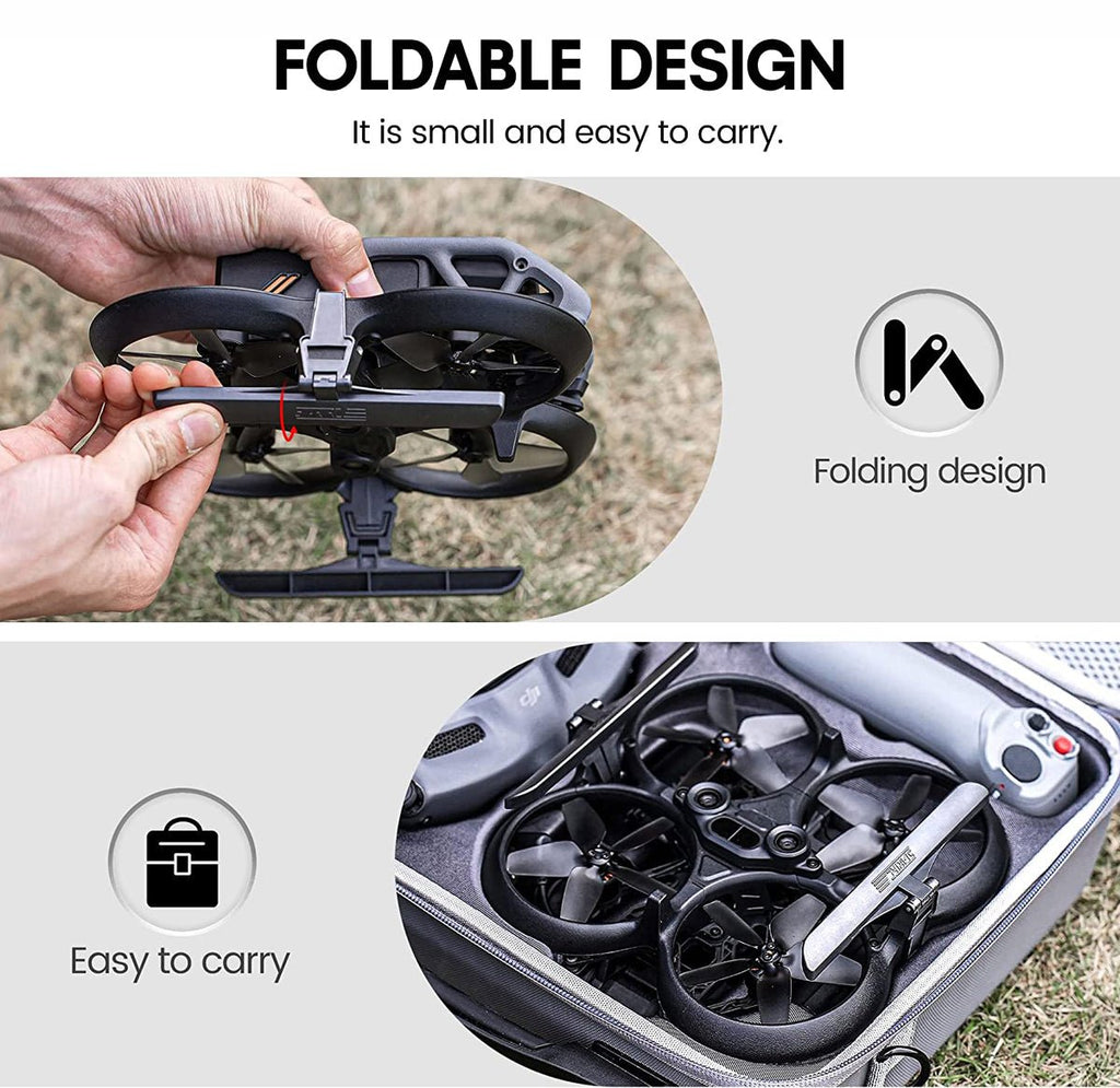 Enhanced Landing Skid Gear Foldable for DJI Avata Fpv Drone – Hobbymate ...