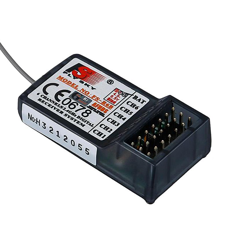 Flysky FS-R6B 6 Channel Receiver with Failsafe function – Hobbymate Hobby