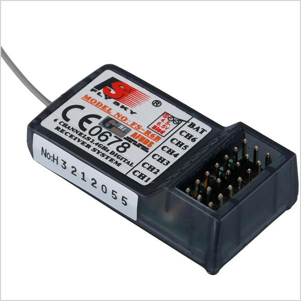 Flysky FS-R6B 6 Channel Receiver with Failsafe function – Hobbymate Hobby