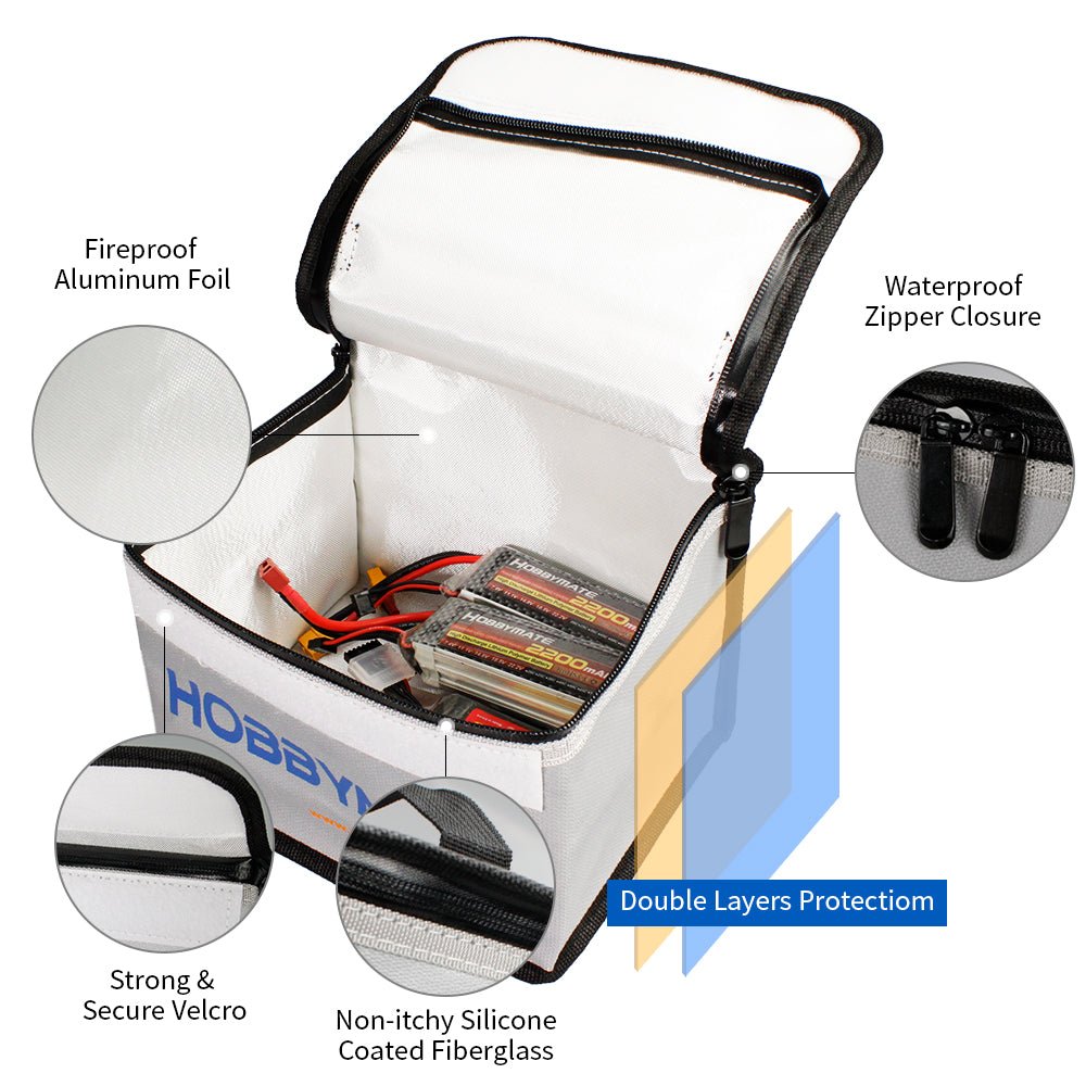 Sac protection batterie lipo Hobbytech Konect KN-LIPO-BAG