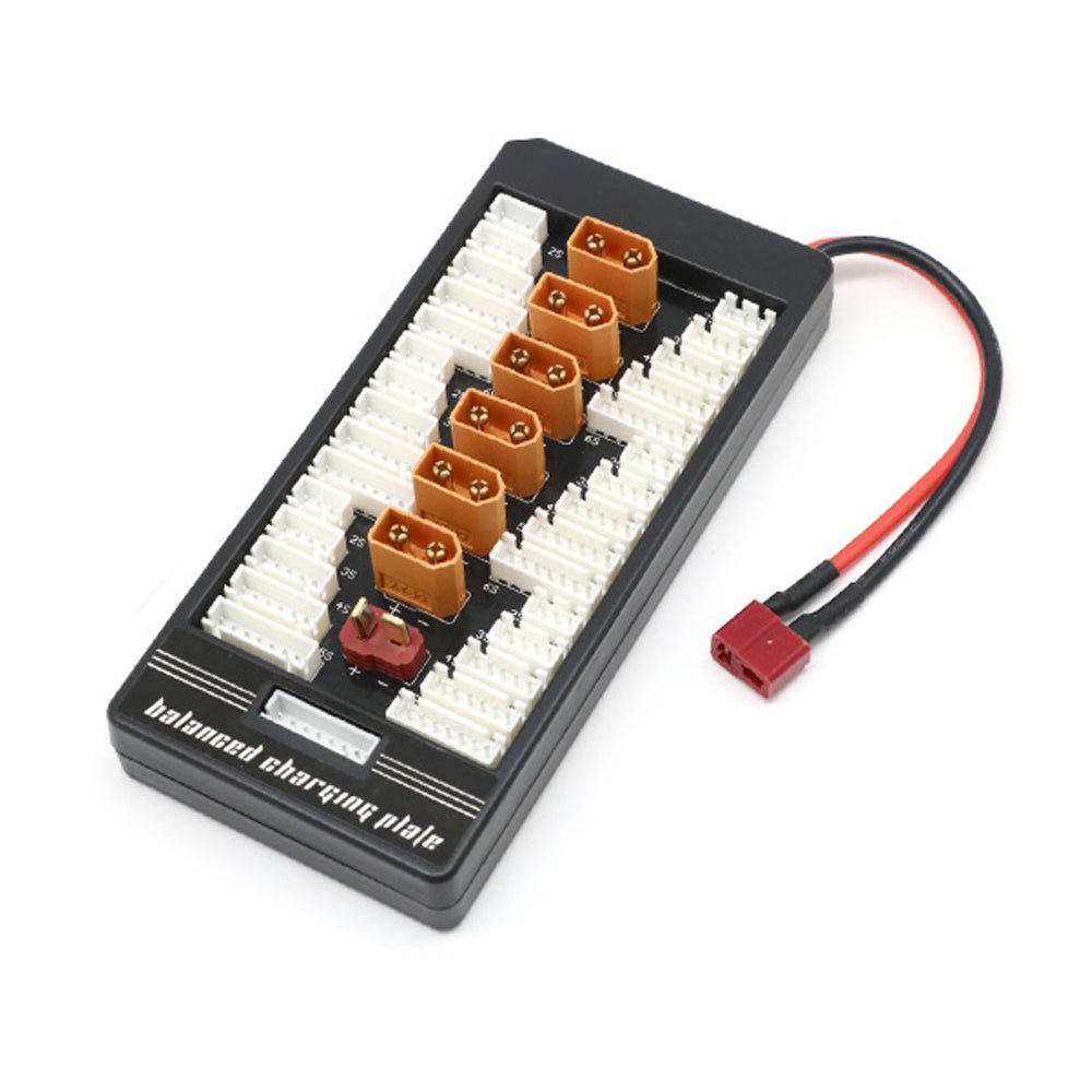 ISDT PC4860 1-8S Safe Parallel Board XT60 CNC Parallel Charging Board