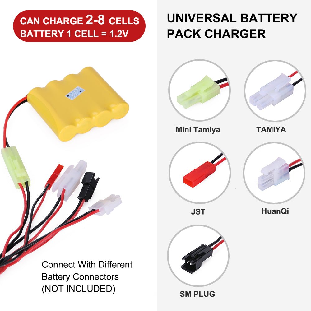 r c lipo batteries different polarity from airsoft RC Battery Connector Types Explained: Which One Fits Your Car? HOBBYMATE 3.6v 4.8v 7.2v 8.4v