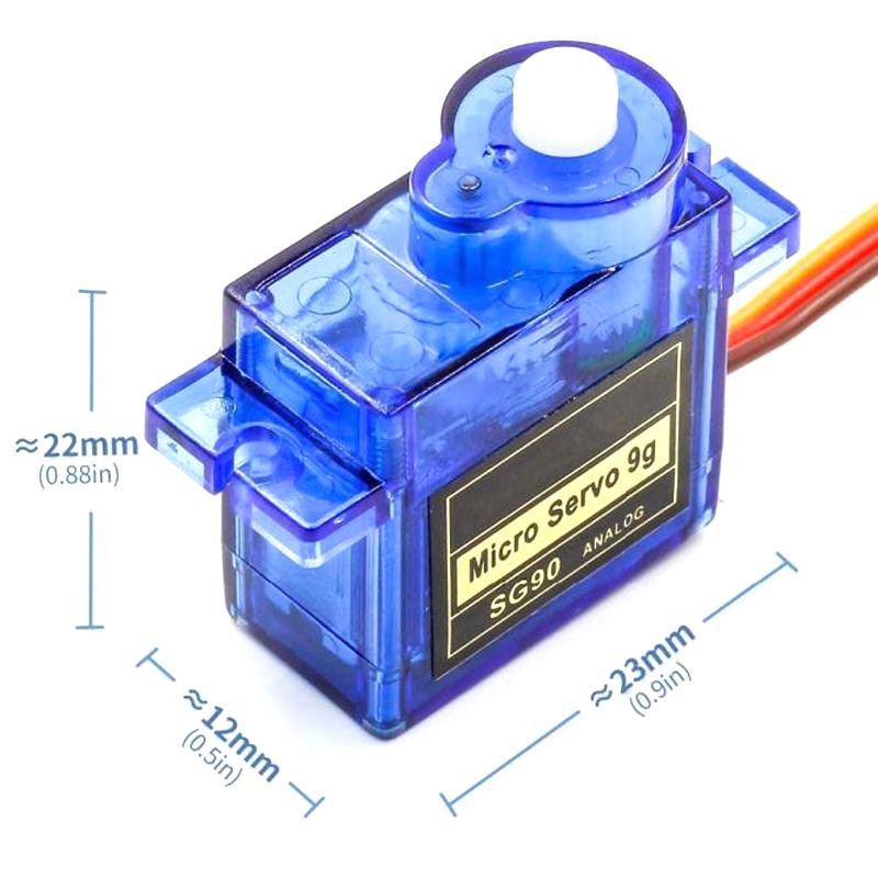 K micro servomotore SG90 9g da 4 pezzi - Mini servi ad alta velocà per robot RC, elicottero, auto, barca, Arduino, progetti fai da te 502 K micro servomotore SG90 9g da 4 pezzi - Mini servi ad alta velocà per robot RC, elicottero, auto, barca, Arduino, progetti fai da te 502