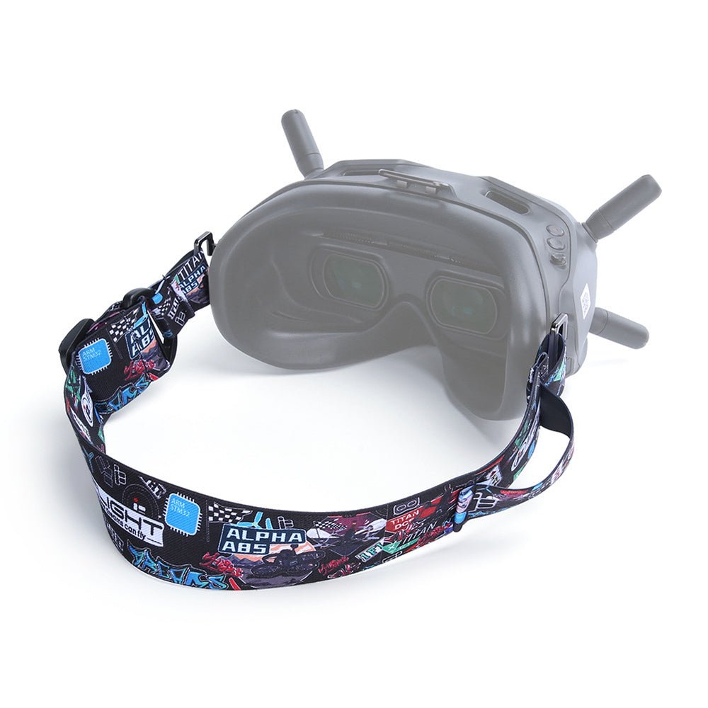 Adjustable FPV Goggles Headband Headstrap