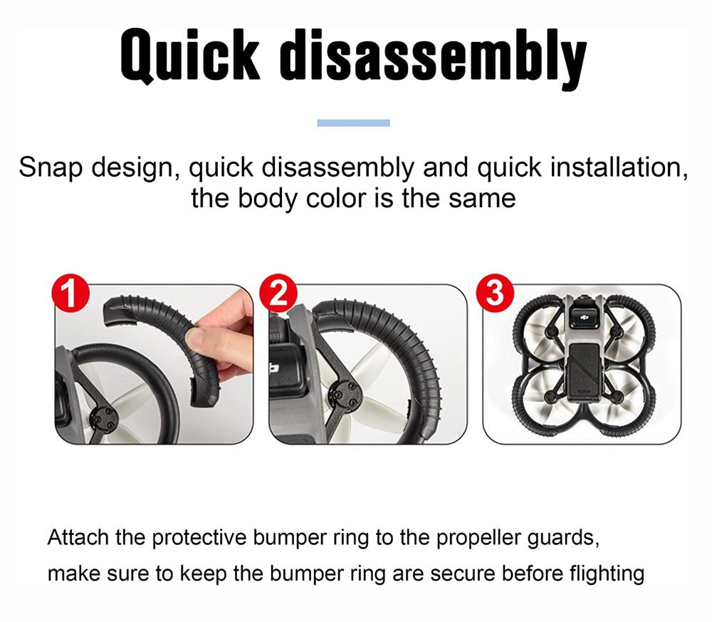 Para Dji Mini 3 Pro Propeller Blade Protector Ring | Meses sin interés Para Dji Mini 3 Pro Propeller Blade Protector Ring | Meses sin interés