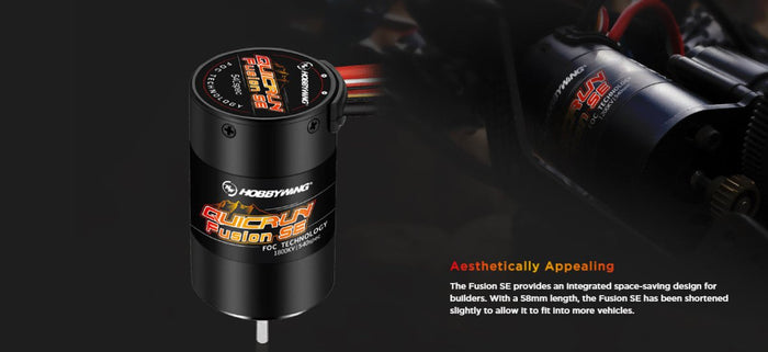 R*a様 未使用のHobbywing製 Fusion Se 1800kv Hobbywing Fusion SE 2in1 Foc Power for 1/10th Rc Rock
